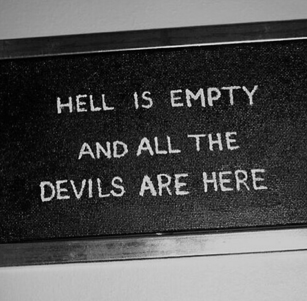 The Devil Wins&nbsp;Today